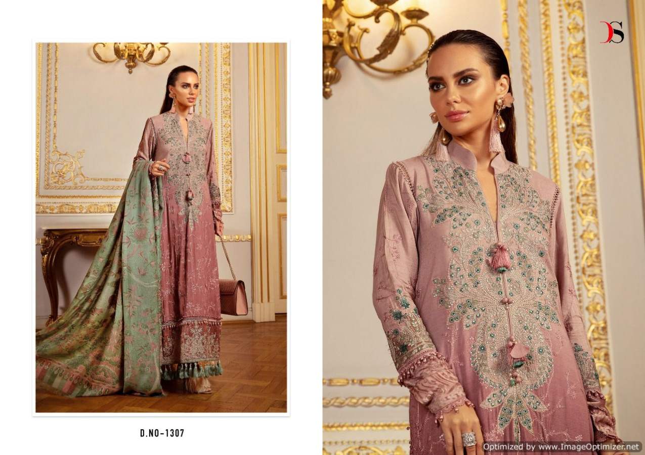 Deepsy Mariab Premium Lawn 21 Ethnic Wear Cotton With Embroidery Pakistani Salwar Kameez